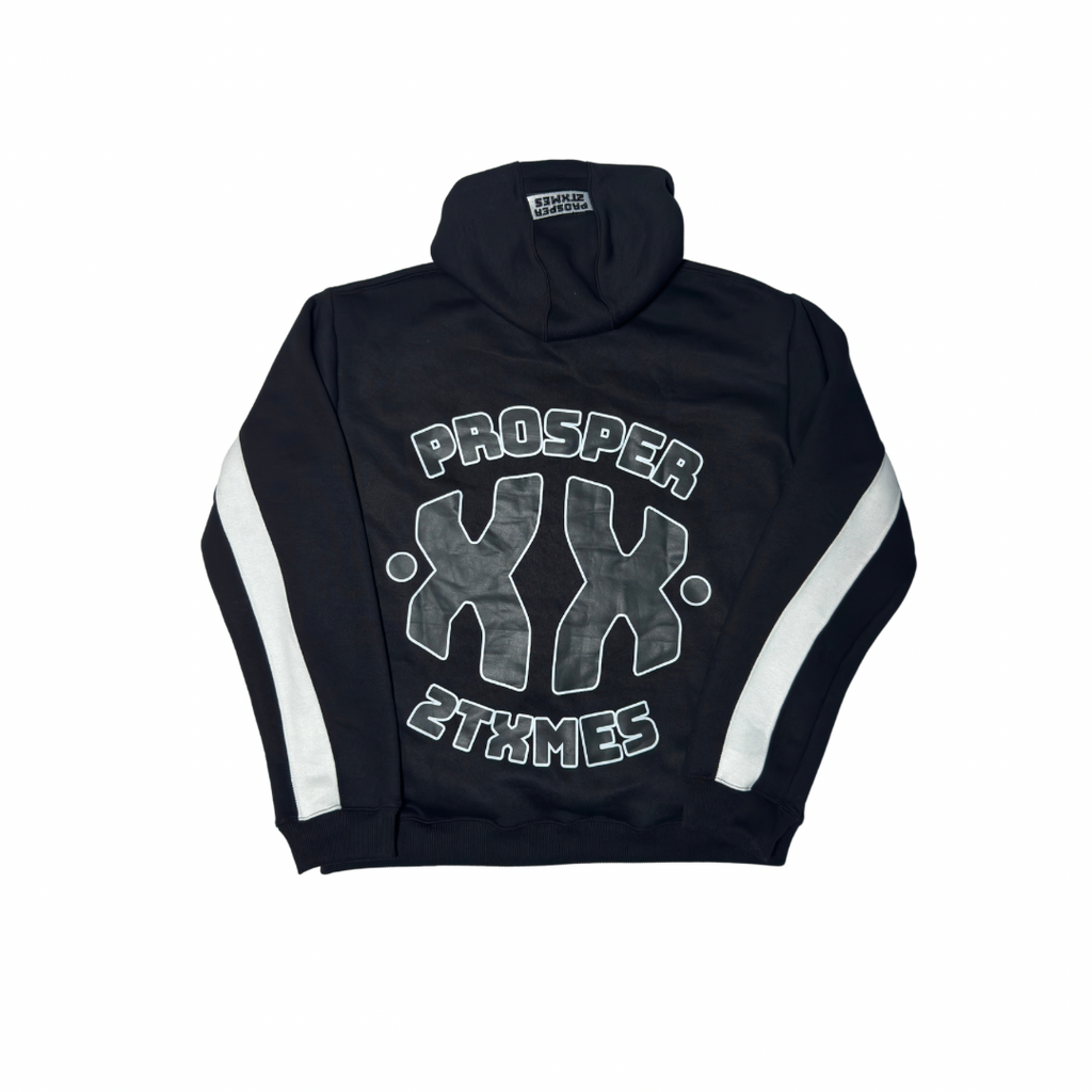 The Lancier Tracksuit - Luxury Streetwear Tracksuit UK - Black/White