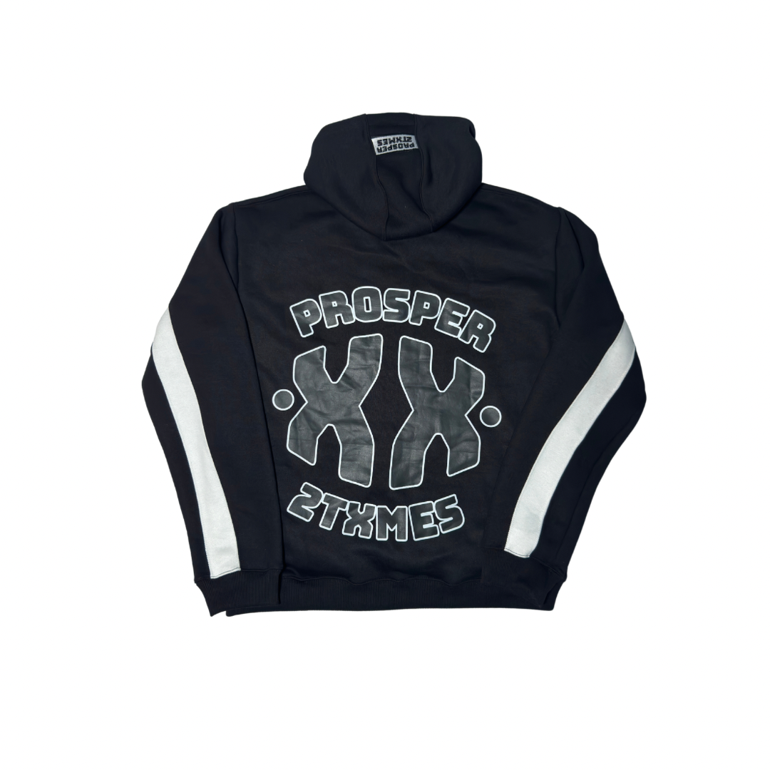 The Lancier Tracksuit - Luxury Streetwear Tracksuit UK - Black/White