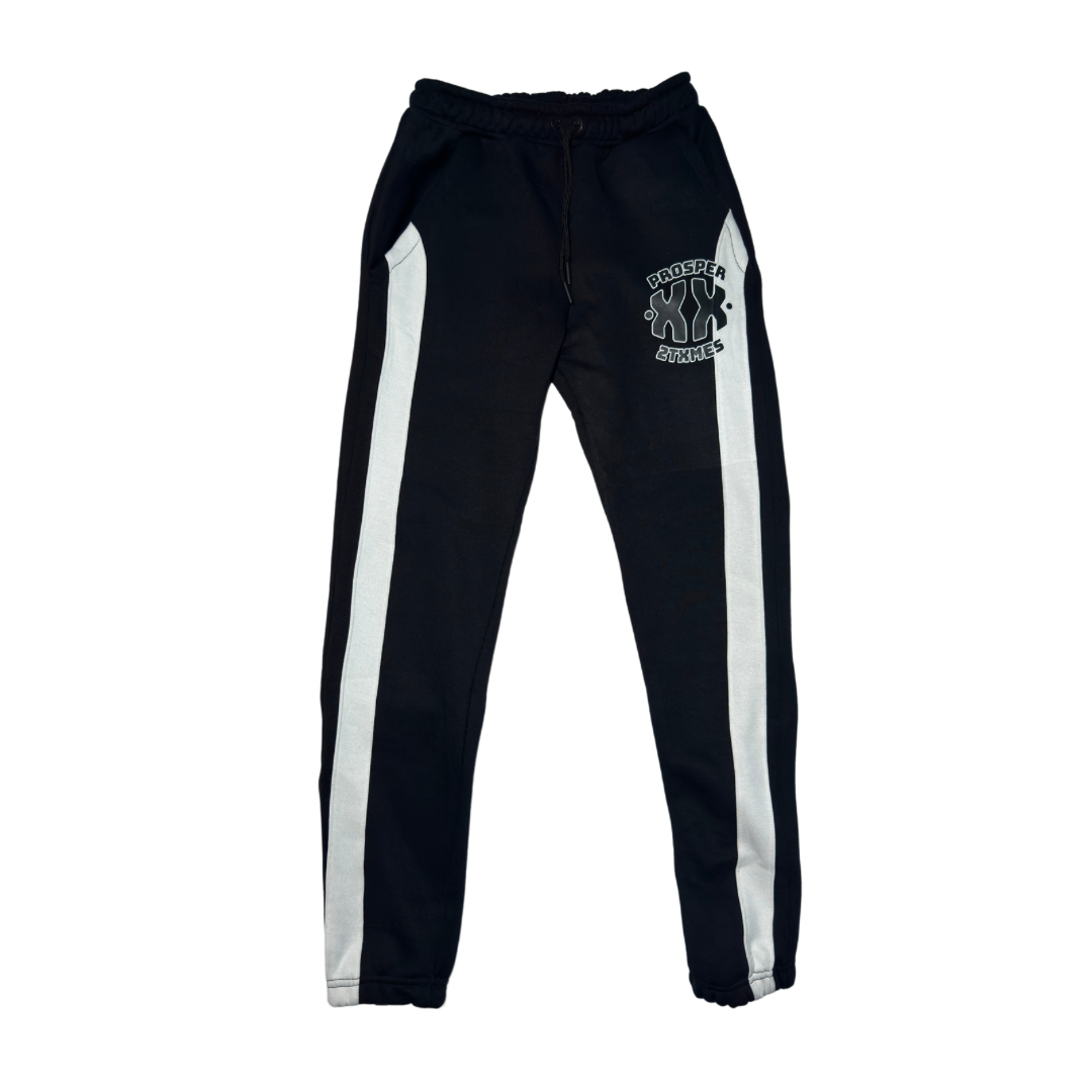 The Lancier Tracksuit - Luxury Streetwear Tracksuit UK - Black/White