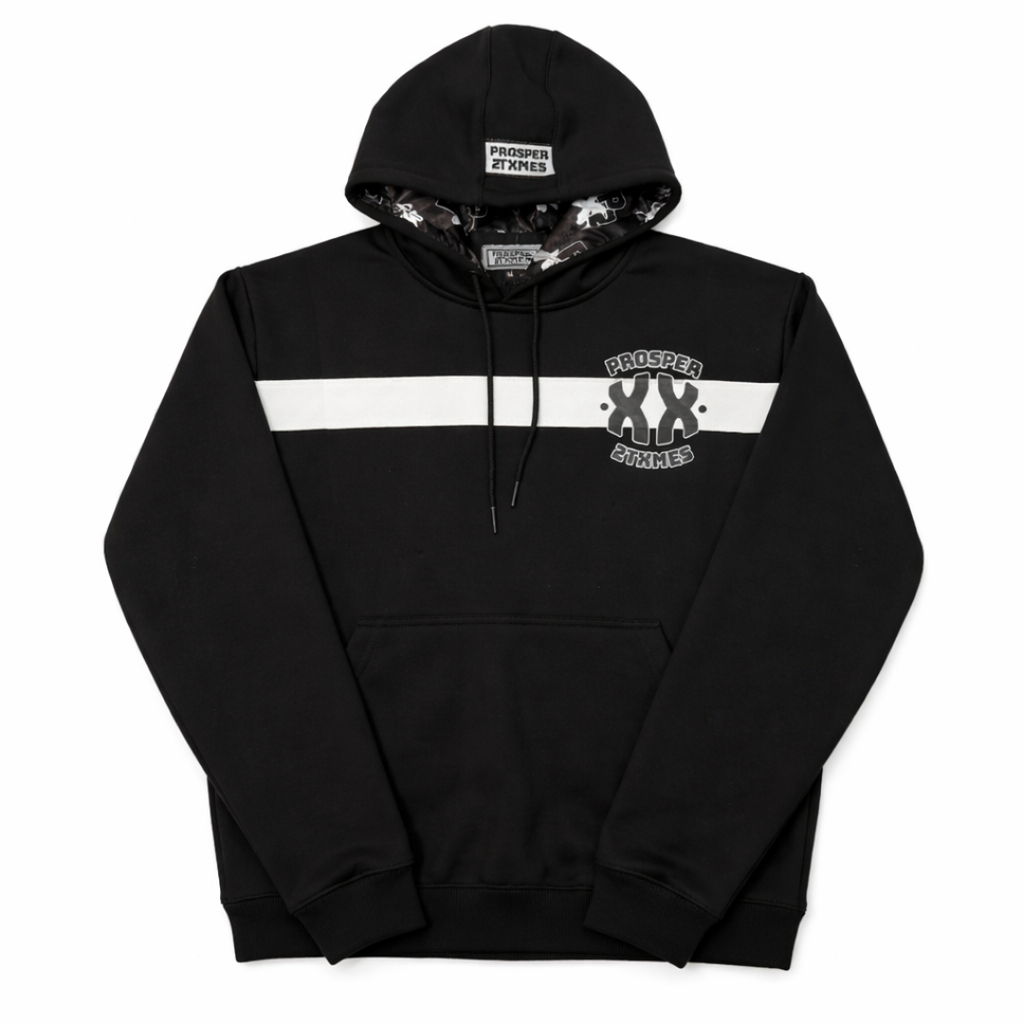 The Lancier Tracksuit - Luxury Streetwear Tracksuit UK - Black/White