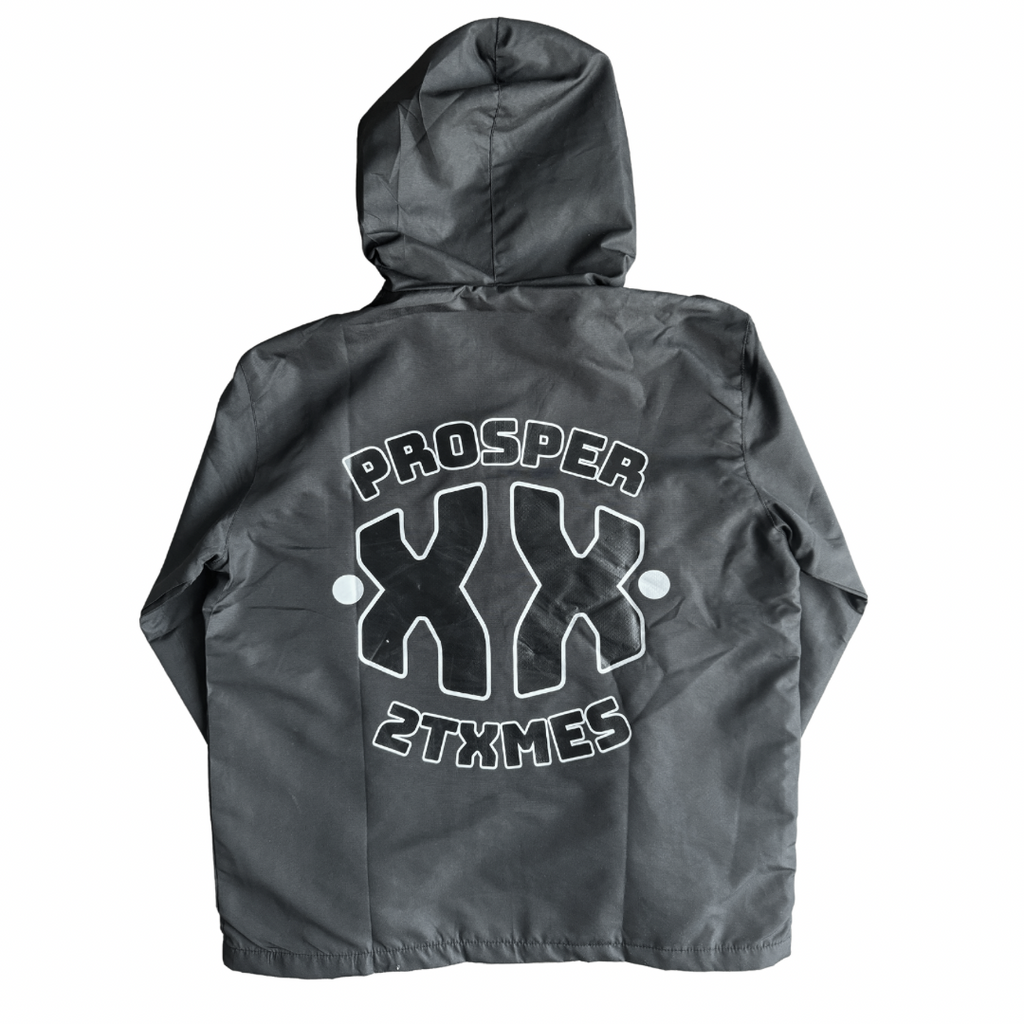 lightweight streetwear windbreaker black